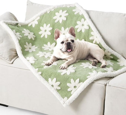 Lesure Waterproof Dog Blanket for Medium Dogs 3D Textured