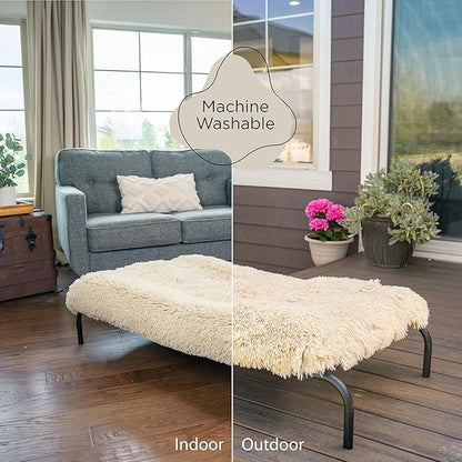 Best Friends by Sheri 4-in-1 Orthopedic Nap Mat Shag Dog Mat for Elevated Dog Beds and Dog Crates 27x36