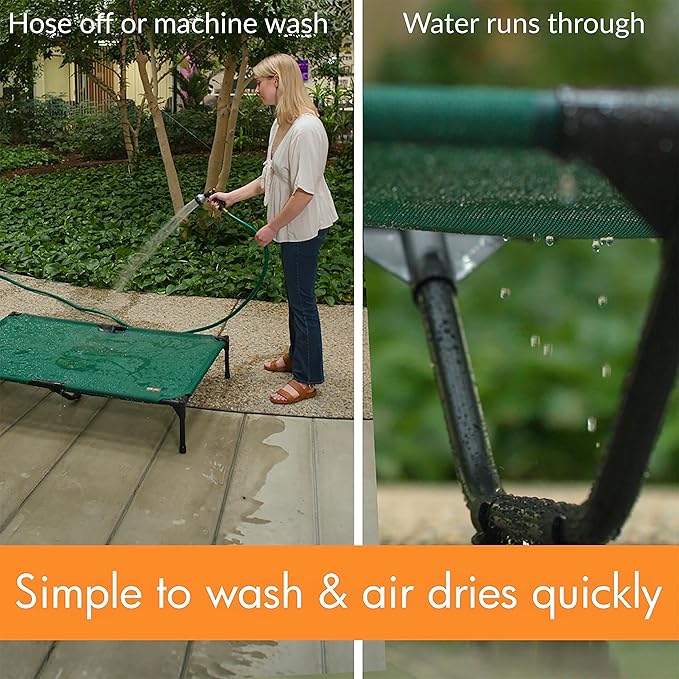 K&H Pet Products Elevated Outdoor Dog Cot Bed