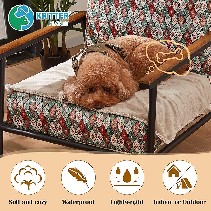 Kritter Planet Waterproof Small Dog Blanket