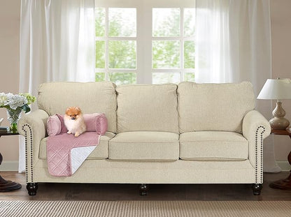 Brilliant Sunshine Premium Pink Silky Velvet Pet Sofa Bed