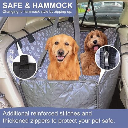 Dog Car Seat Cover for Back Seat