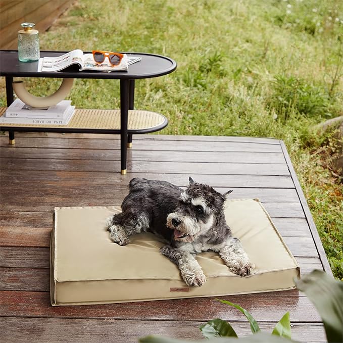 Lesure Outdoor Waterproof Dog Beds for Large Dogs