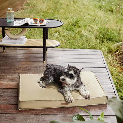 Lesure Outdoor Waterproof Dog Beds for Large Dogs