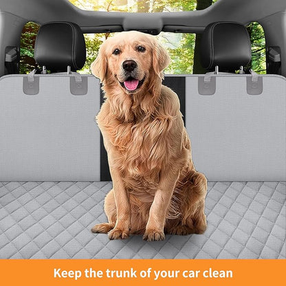 GXT Dog Back Seat Cover Protector for Cars SUV and Trucks with Mesh Window