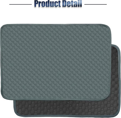 X AUTOHAUX Dog Seat Cover Reuse Car Seat 150x90cm Grayblue