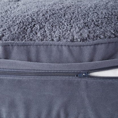 Happy Hounds Scout Deluxe Round Pillow Style Sherpa Dog Bed (42 x 42 in.),