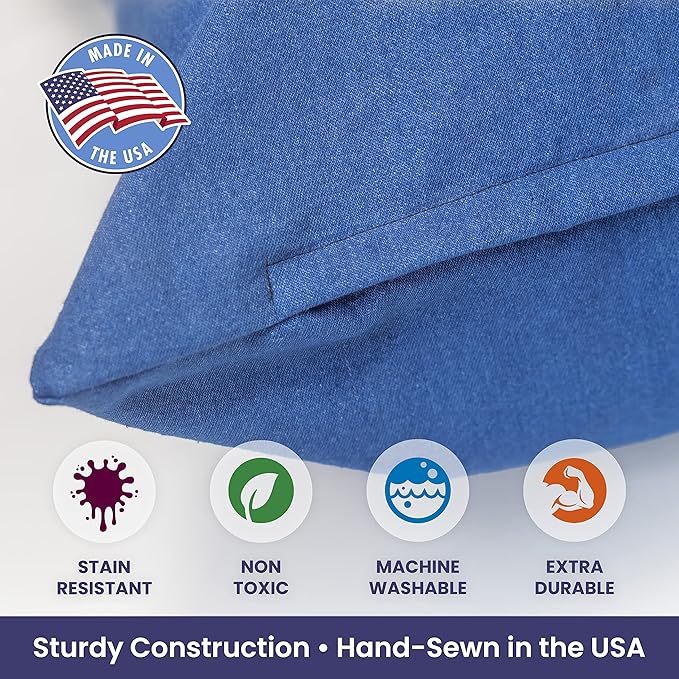 Mayfield Denim Large Dog Bed Cover