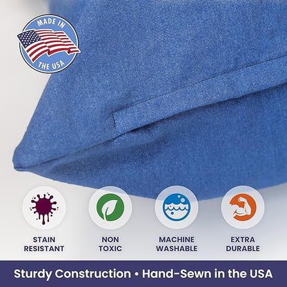 Mayfield Denim Large Dog Bed Cover