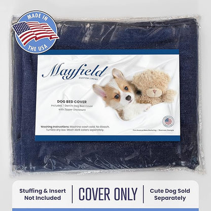 Mayfield Denim Medium Dog Bed Cover