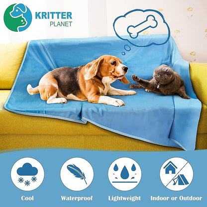 Kritter Planet Waterproof Cooling Dog Mat 20 x 30 inch,