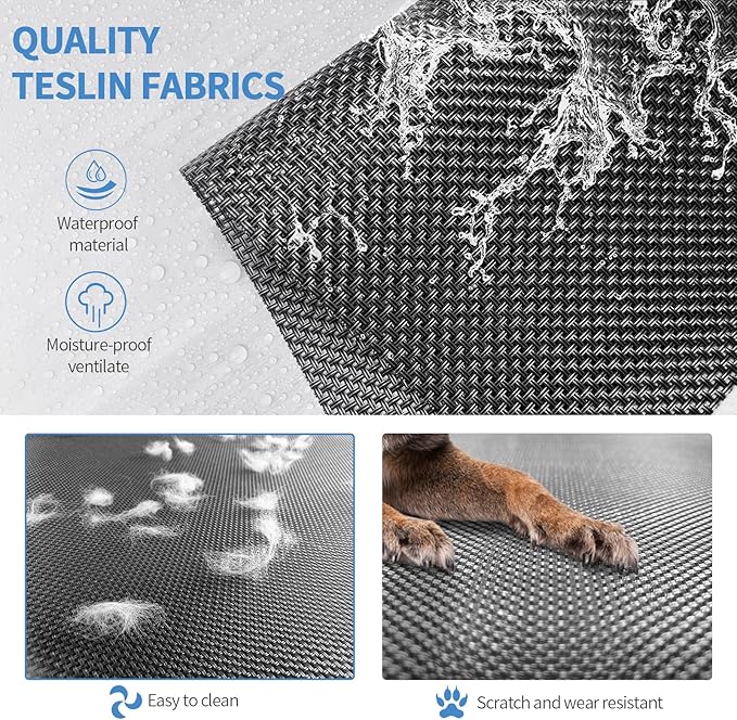 Bestio Elevated Dog Bed 44x32x9 Inch 120 lbs