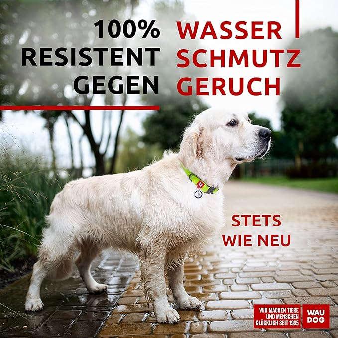 WAUDOG Waterproof Dog Collar