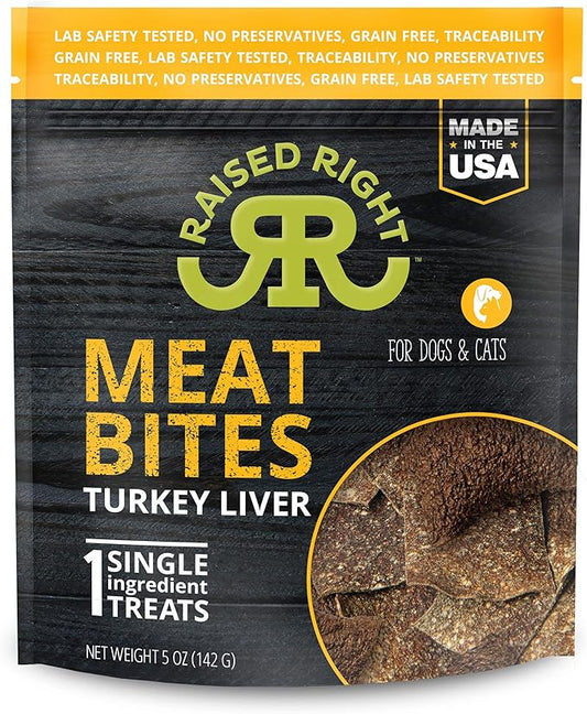 Raised Right Turkey Meat Bites 5 oz.
