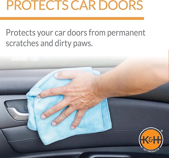 K&H Pet Products Vehicle Door Protector Gray 2 Packs