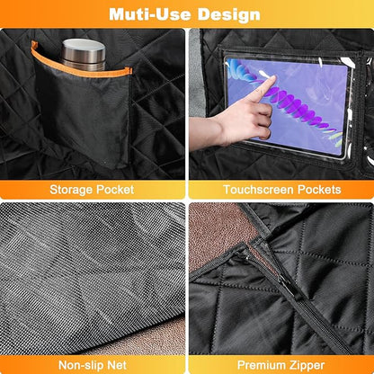 Dog Car Seat Cover 100% Waterproof 600D Heavy