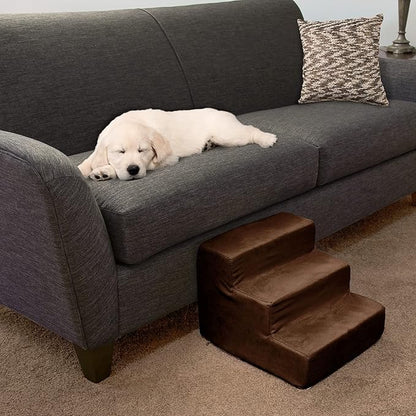 3-Step Pet Stairs 2-Tone Design