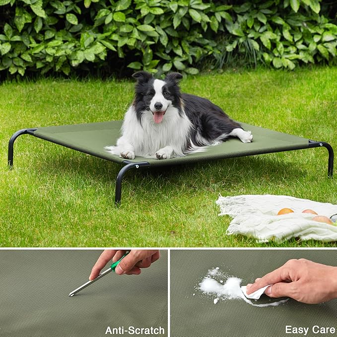 Love's cabin Outdoor Elevated Dog Bed 49in Cooling