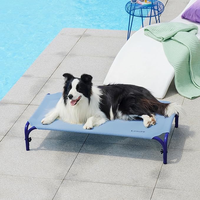 Lesure Elevated Raised Outdoor Dog Bed 41"