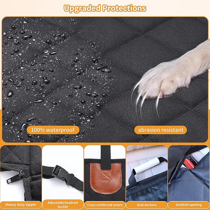Dog Car Seat Cover 40%, Honeycomb 400lbs, 600D