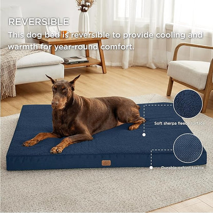 Bedsure Jumbo Dog Bed for Large Dogs 150 lbs,