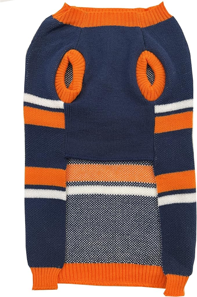 Pets First NFL Denver Broncos Dog Sweater (DEN-4179-XS)