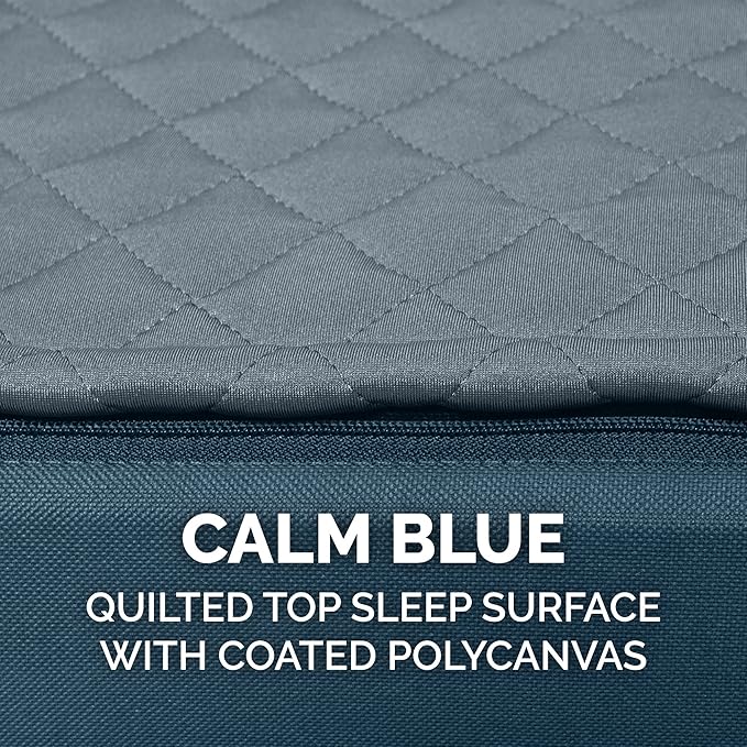 Furhaven Replacement Dog Bed Cover Water-Resistant Indoor/Outdoor Quilt Top Convertible Mattress