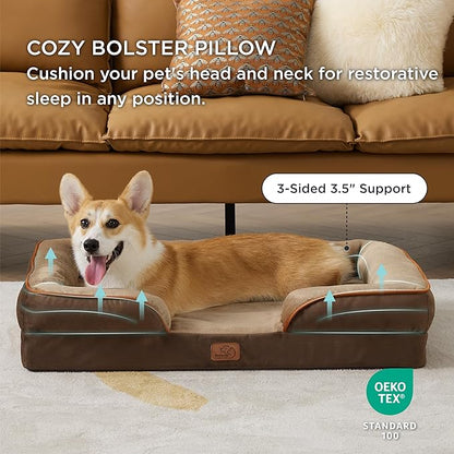 Bedsure Orthopedic Dog Bed for Large Dogs