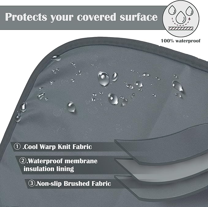 Kritter Planet Waterproof Cooling Dog Mat 50 x 60 inch,