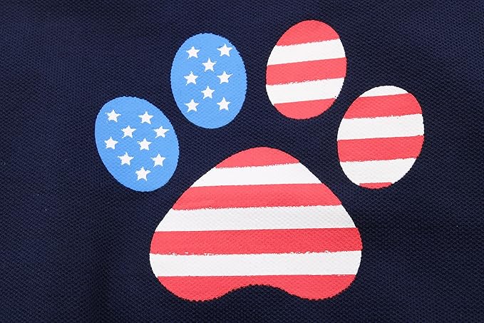 4th of July Small Puppy Clothes Independent Day