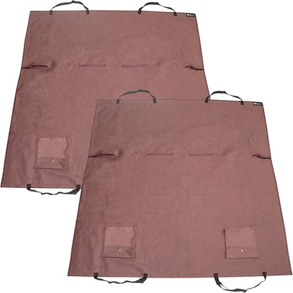 Hammock Style Waterproof Dog Car Seat Cover for Trucks (2pc)