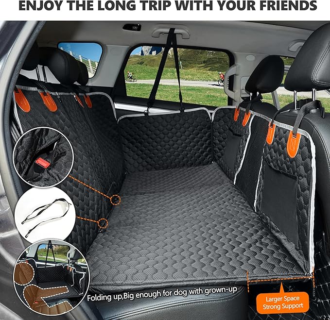 Dog Back Seat Cover Extender