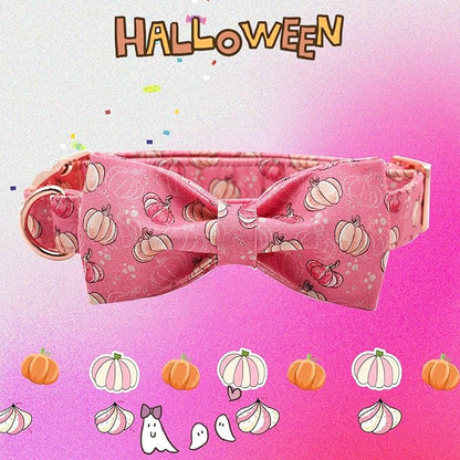 Elegant little tail Dog Collar with Bow