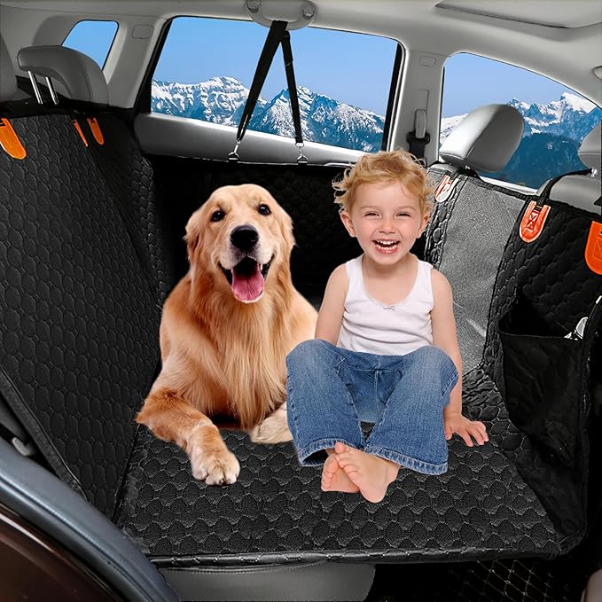 Meowant Dog Car Seat Cover for Back Seat 7 mm 330lbs, Back