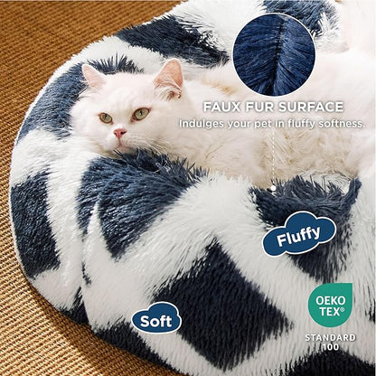 Bedsure Calming Cat Beds for Indoor Cats 20 inches, 15 lbs