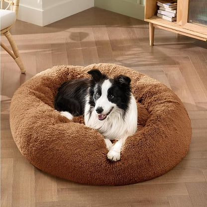 Bedsure Calming Dog Bed for Large Dogs 36 inches 100 lbs