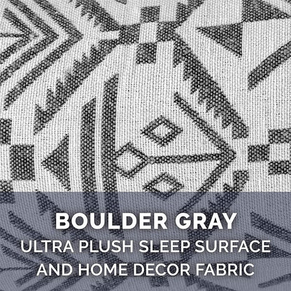 Furhaven Replacement Dog Bed Cover Plush & Southwest Kilim Décor Sofa-Style