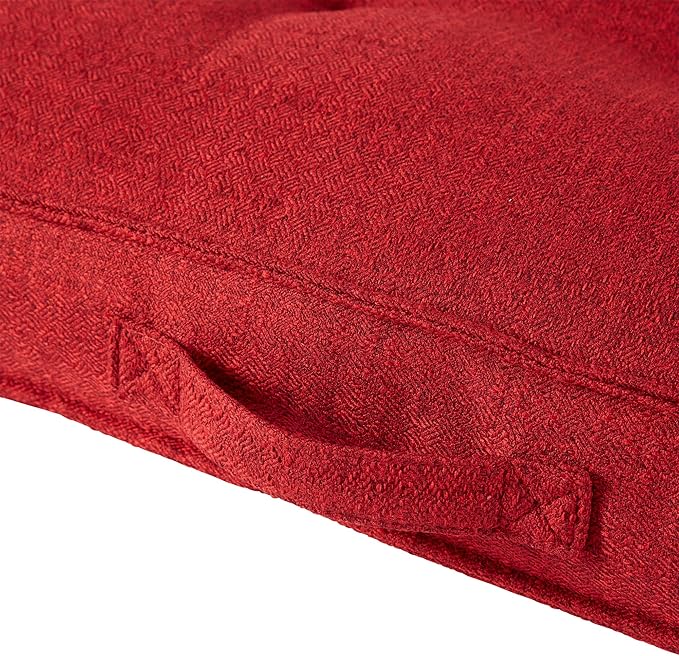 Happy Hounds Milo Square Tufted Pillow Dog Bed (40" x 40")