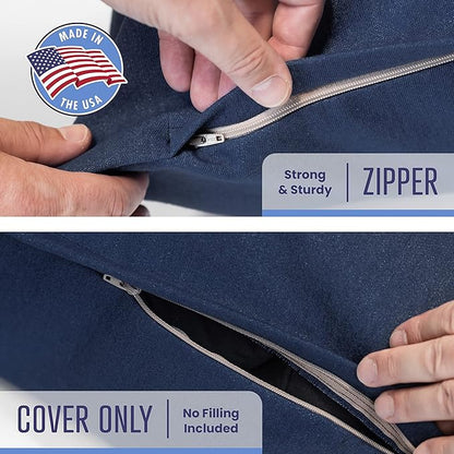 Mayfield Denim Medium Dog Bed Cover