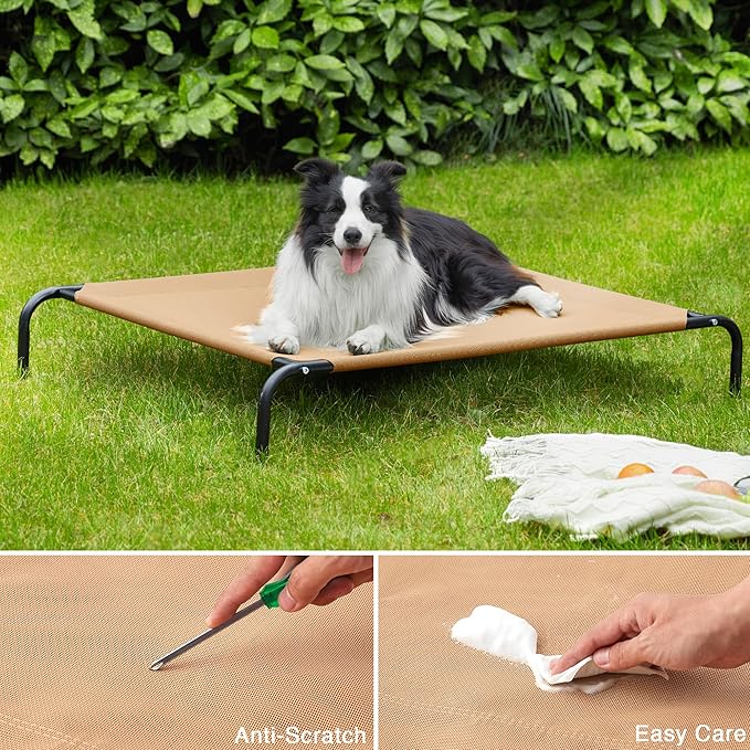 Love's cabin Outdoor Elevated Dog Bed 49in Cooling