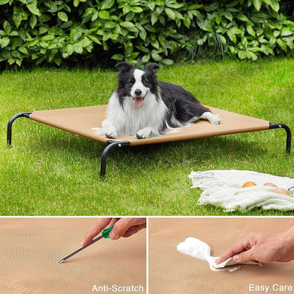 Love's cabin Outdoor Elevated Dog Bed 49in Cooling