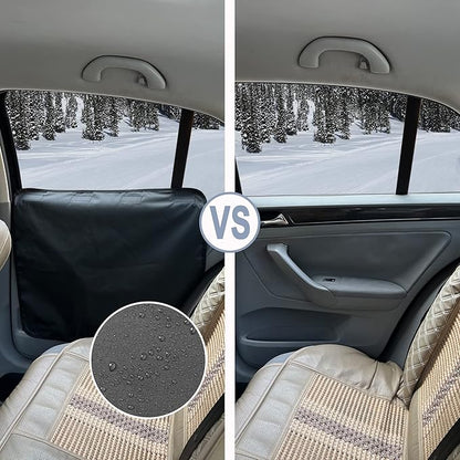 2 Pcs Car Door Protector for Dogs Waterproof （2 Pack）