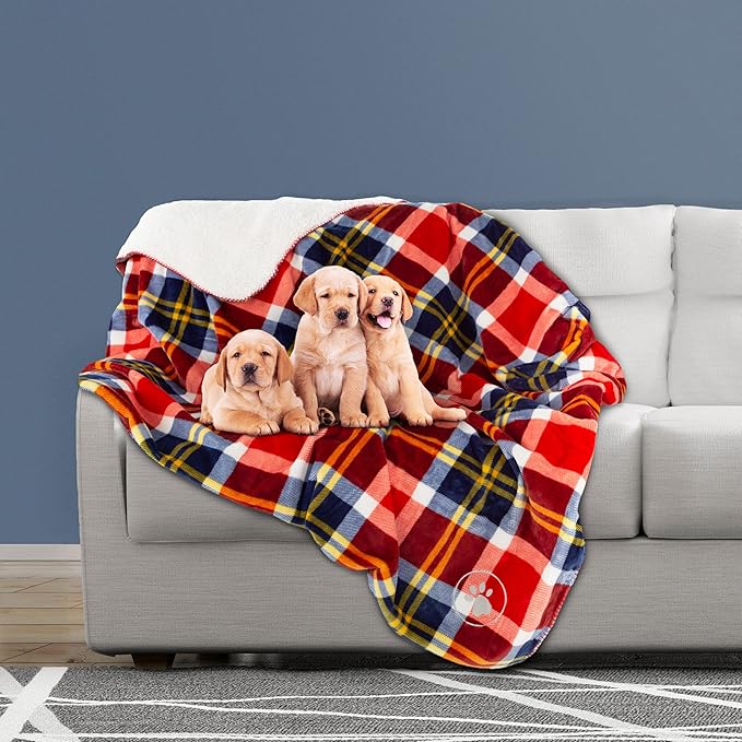 PETMAKER Waterproof Pet Blanket 50x60 Reversible