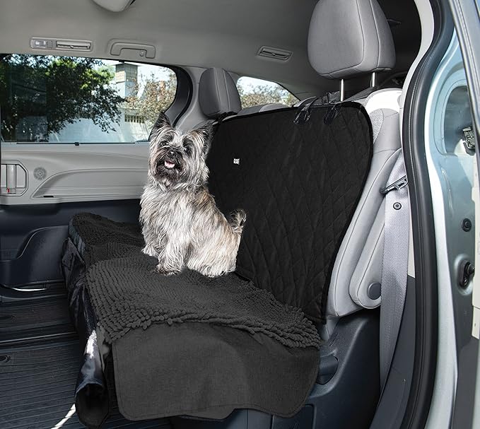 Dog Gone Smart 3-in-1 Backseat Dog Cover for Car