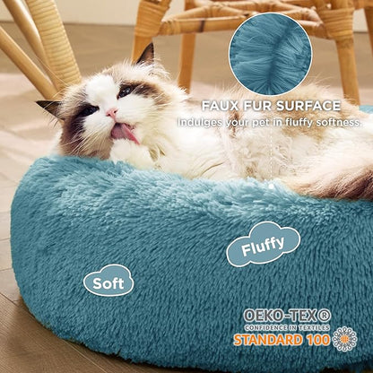 Bedsure Calming Cat Beds for Indoor Cats 20 inches, 15 lbs