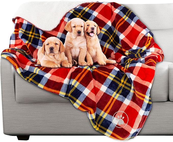 PETMAKER Waterproof Pet Blanket 50x60 Reversible