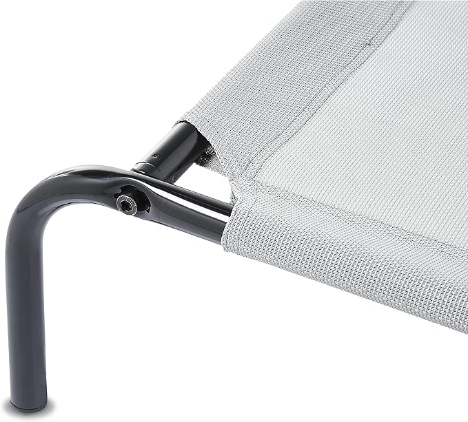 Amazon Basics Cooling Elevated Dog Bed with Metal Frame 35.6"L x 21.8"W x 7.7"Th