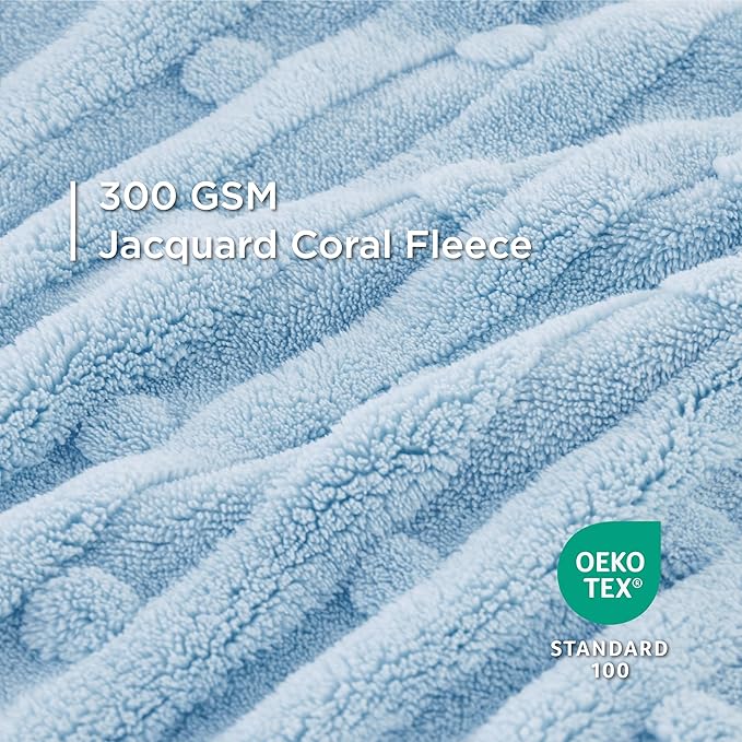 Bedsure Dog Blanket for Medium Dogs Washable 300GSM Coral 30x40IN