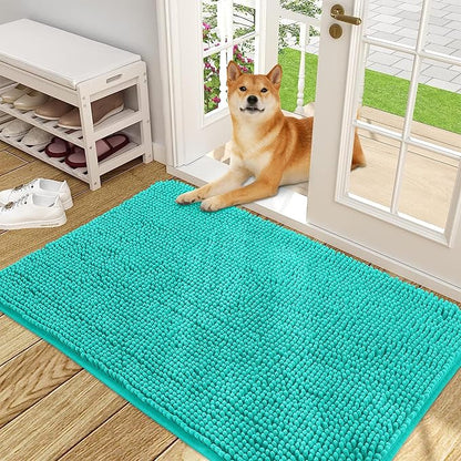 OLANLY Dog Door Mat for Muddy Paws 48x30