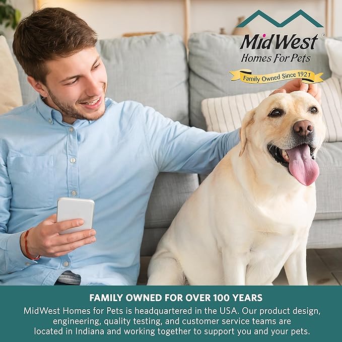 MidWest Homes for Pets Deluxe Dog Beds 1-Year Warranty